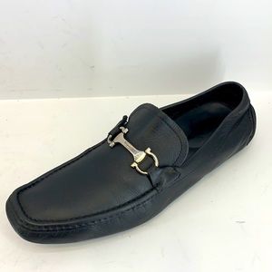 Salvatore Ferragamo
Parigi Slip-On Leather Loafers
 Men’s Size YY4705 X17U 10D